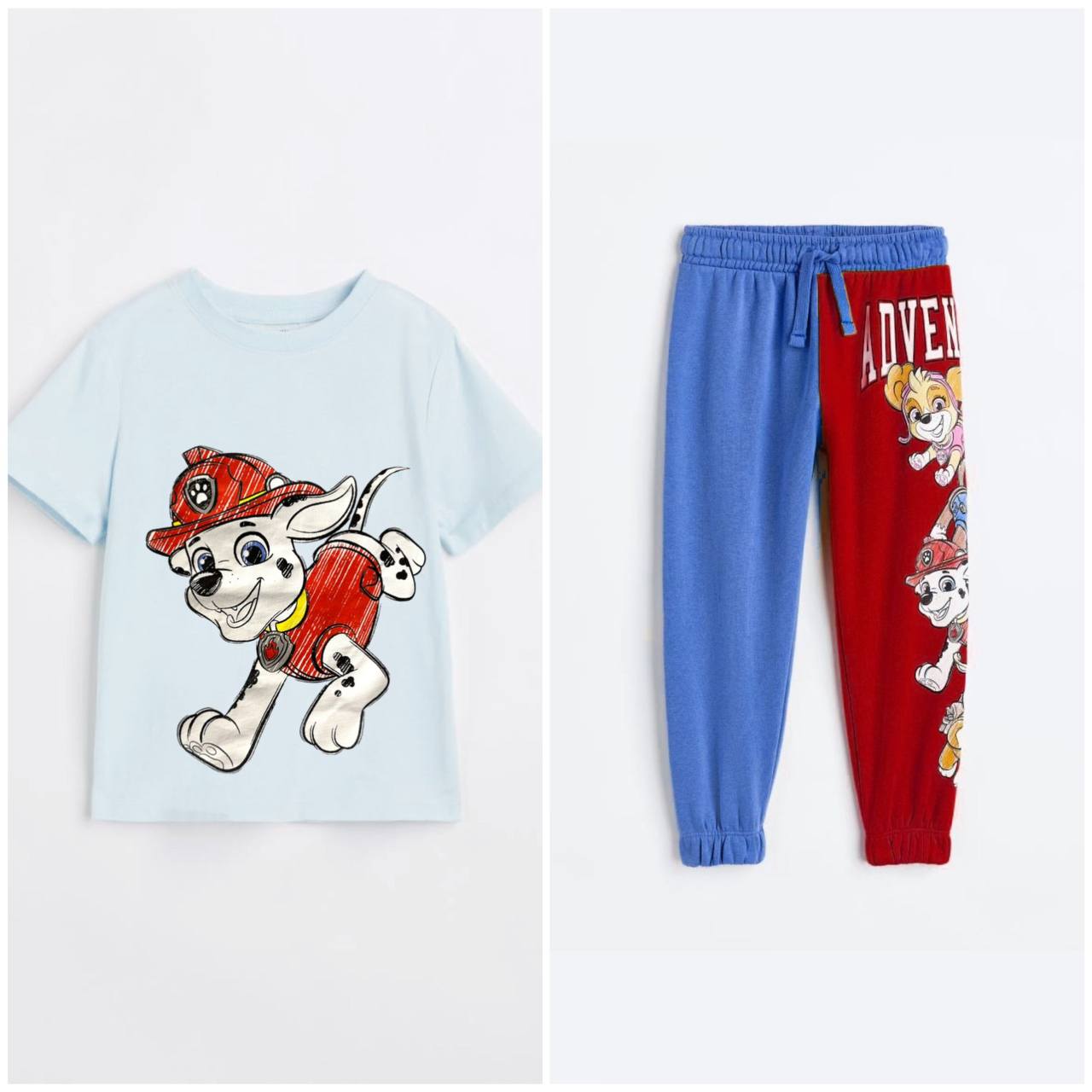Mavi Kırmızı Paw Patrol Marshall Takım