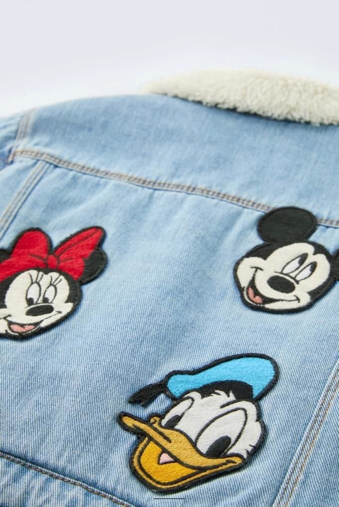 Disney İçi Yünlü Kot Mont