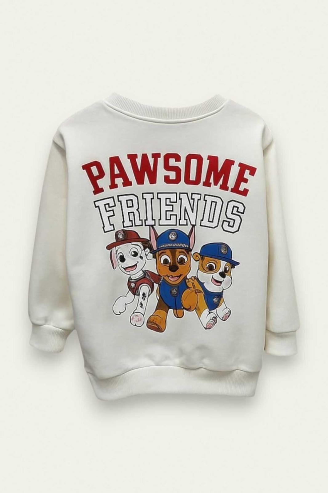 Paw Patrol Beyaz Kışlık Takım 