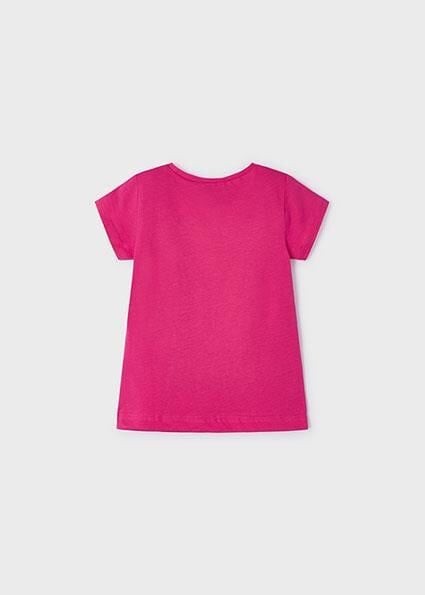 Pembe Köpek Baskılı Tişört