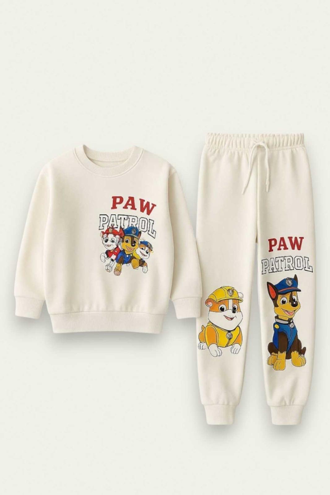 Paw Patrol Beyaz Kışlık Takım 