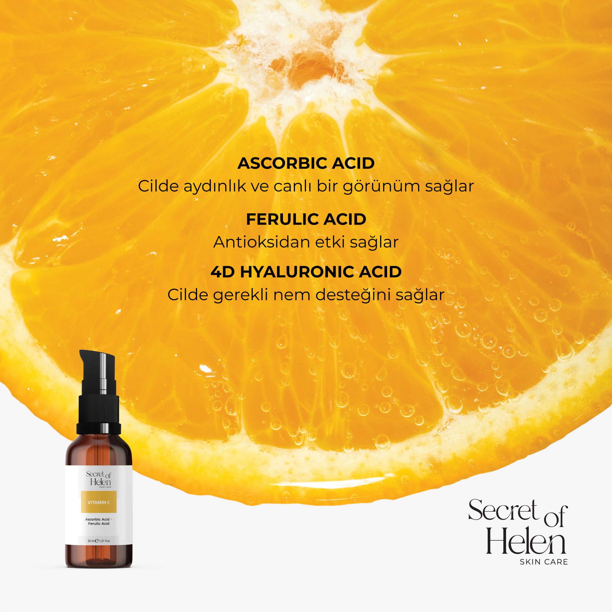 Vitamin C Serum 30 ml | Canlandırıcı ve Aydınlatıcı