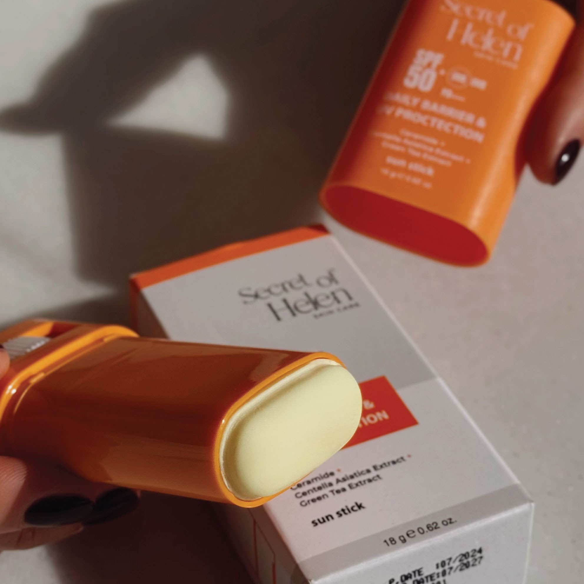 SPF 50+ Stick Güneş Kremi 18 g | Yüksek Korumalı, Yeni Nesil Filtreli, Suya Dayanıklı 