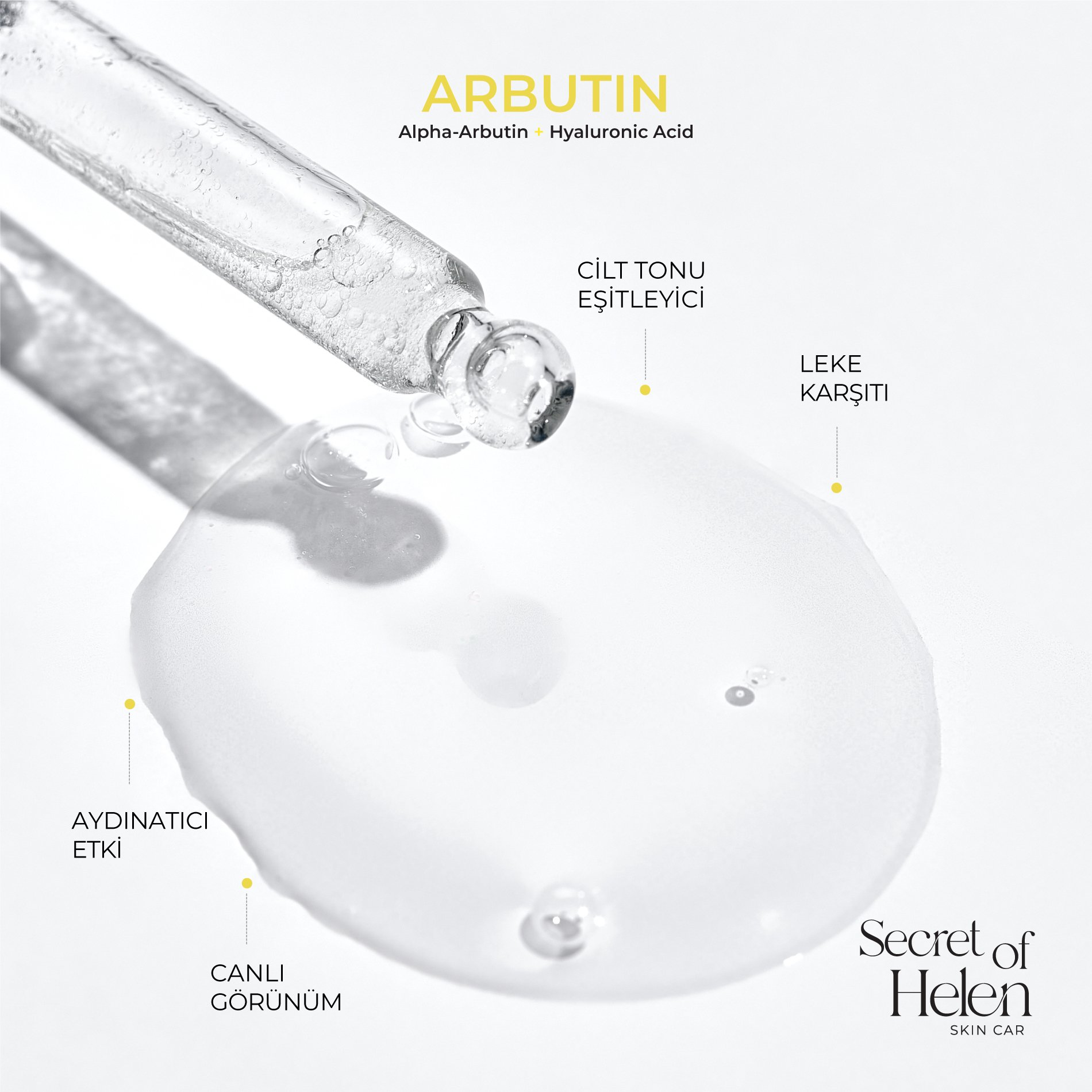 Arbutin Serum 30ml | Aydınlatıcı ve Leke Görünümü Azaltıcı