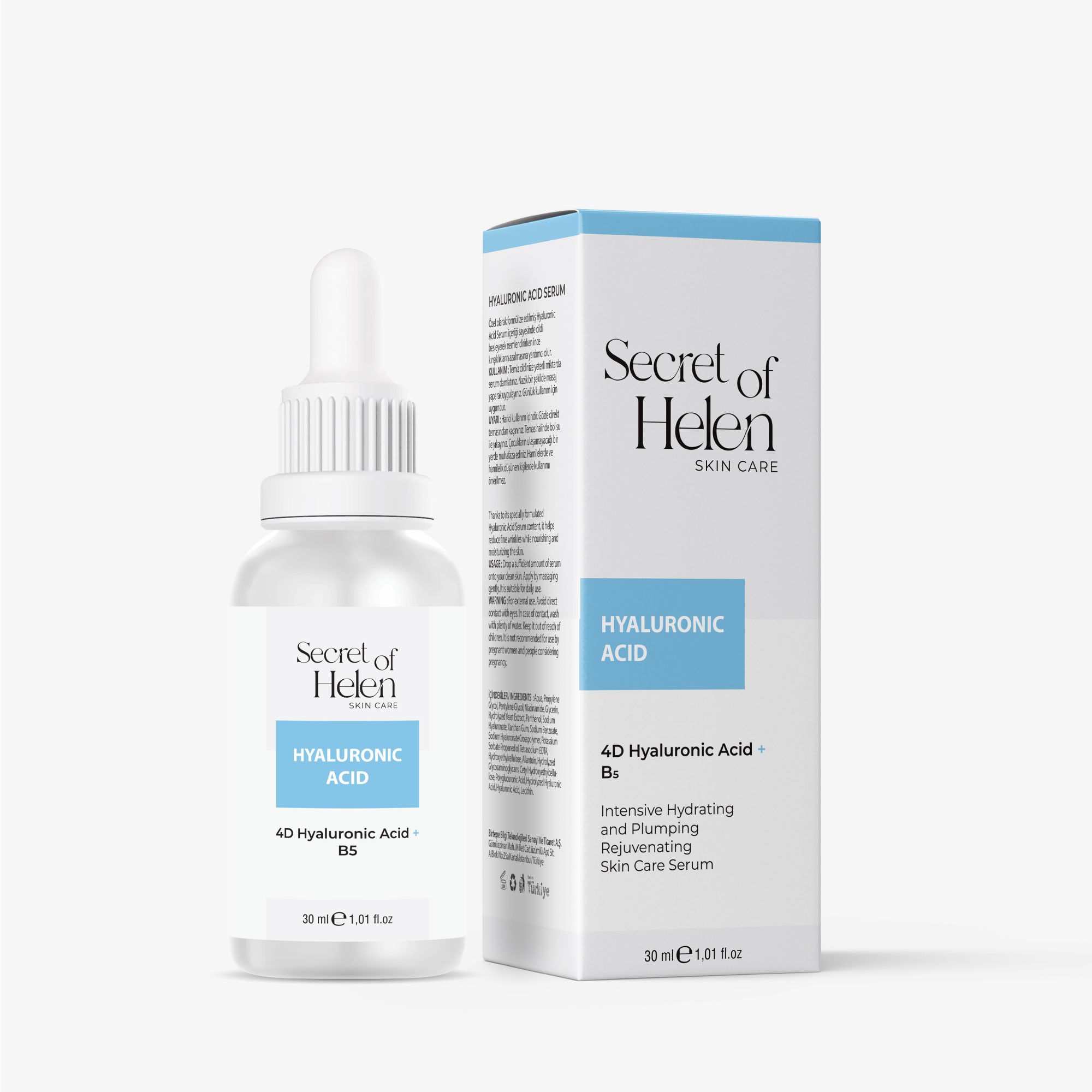 Hyaluronik Asit Serum 30ml | Yoğun Nemlendirici