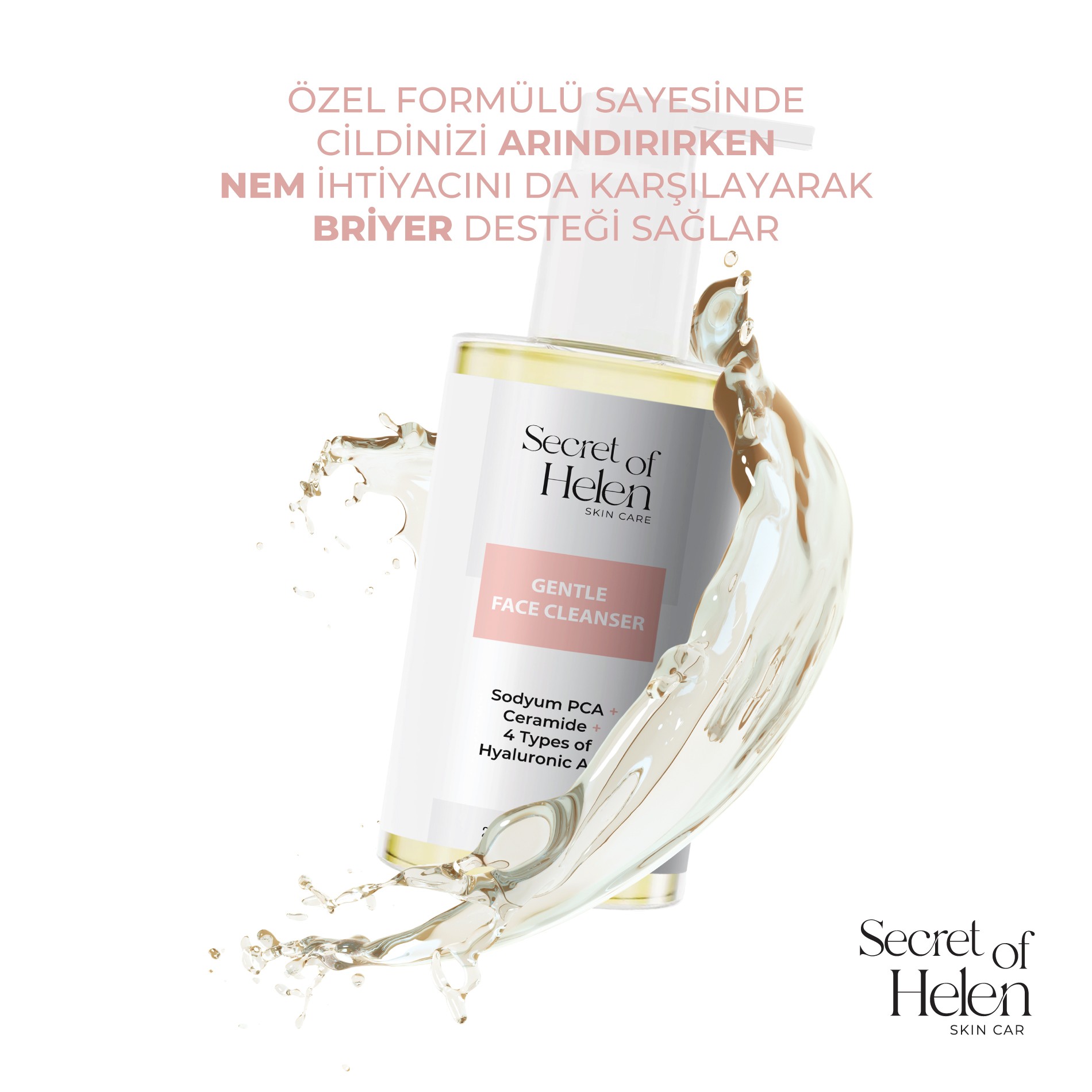 Yüz Temizleme Jeli 200ml | Nemlendirici, Bariyer Onarıcı