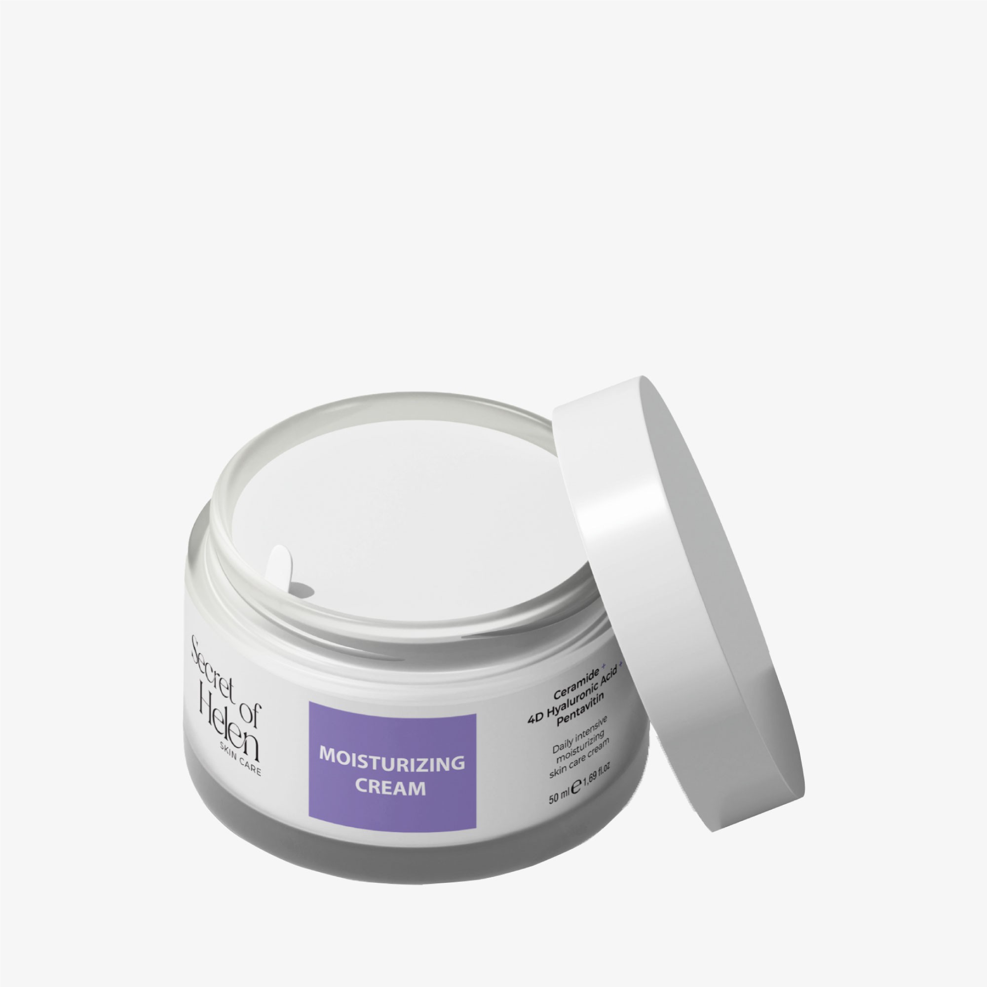 Nemlendirici Yüz Kremi 50 ml | 24 Saat Etkili Cilt Bakım Kremi