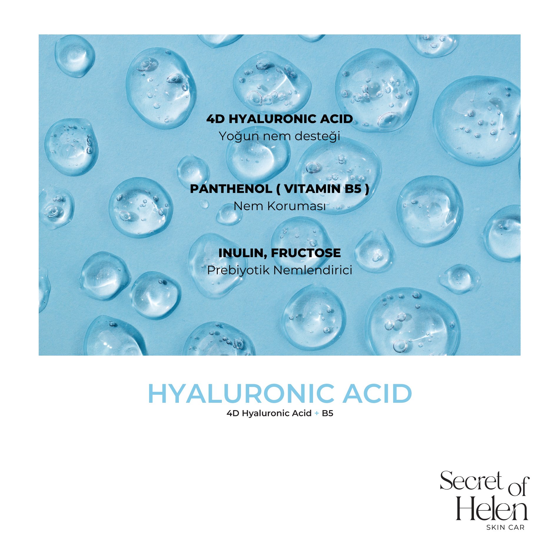 Hyaluronik Asit Serum 30ml | Yoğun Nemlendirici