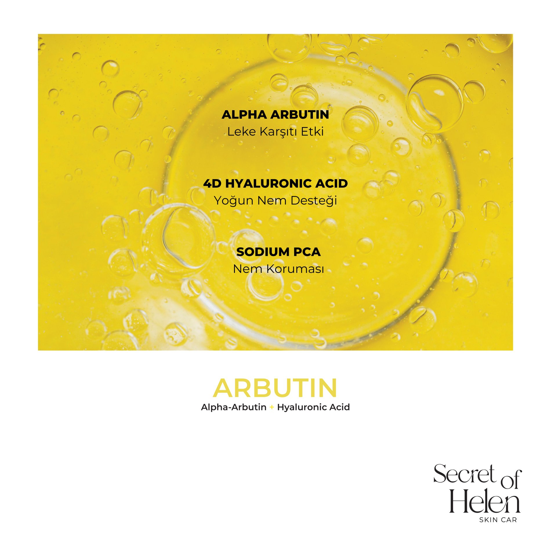 Arbutin Serum 30ml | Aydınlatıcı ve Leke Görünümü Azaltıcı