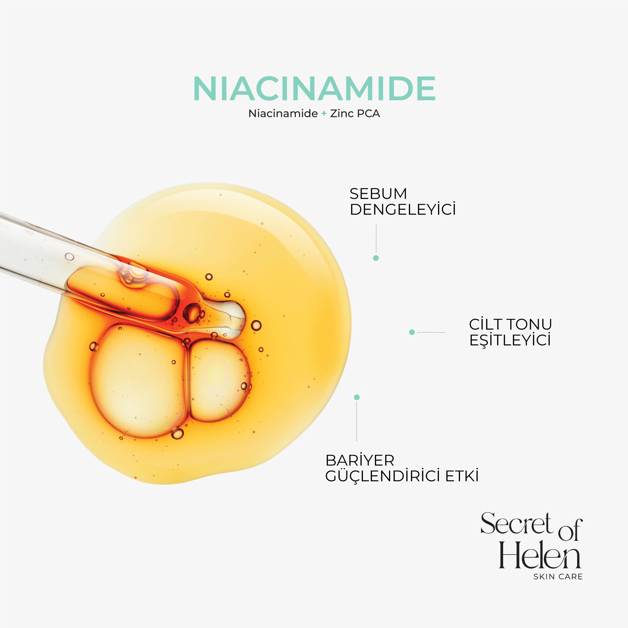 Niacinamide Serum 30ml | Gözenek, Sivilce ve Siyah Nokta Karşıtı