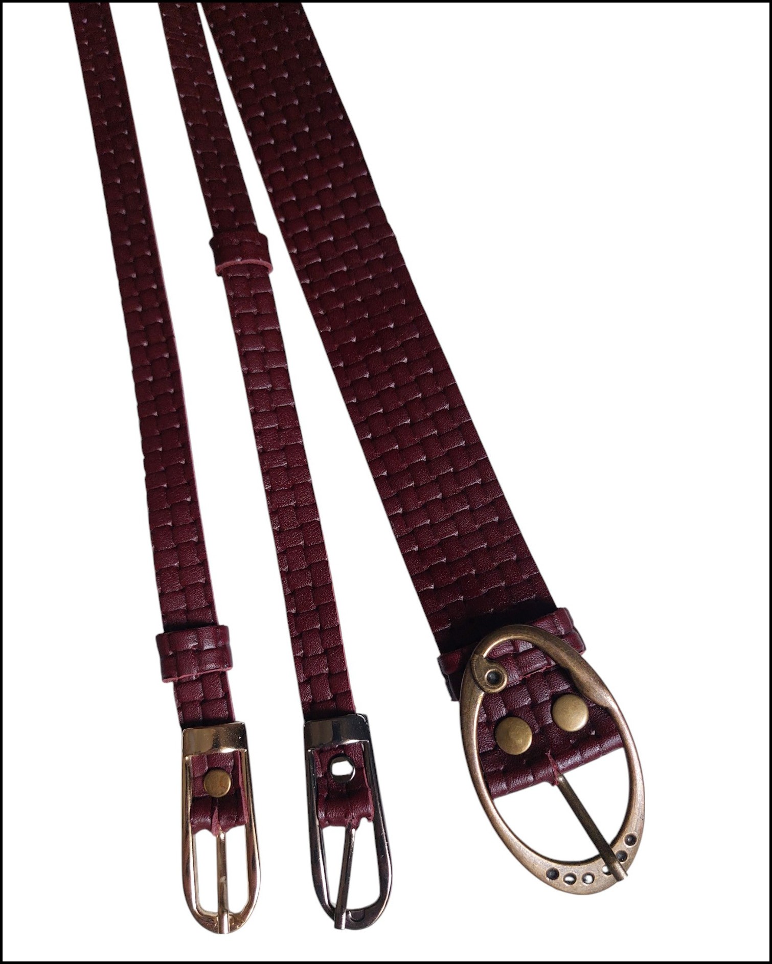 Bordo Pantolon Kemeri