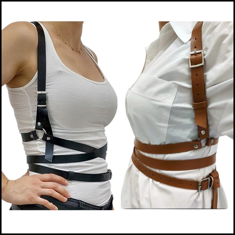 Harness Kemer, Taba Deri, Çok Kullanımlı