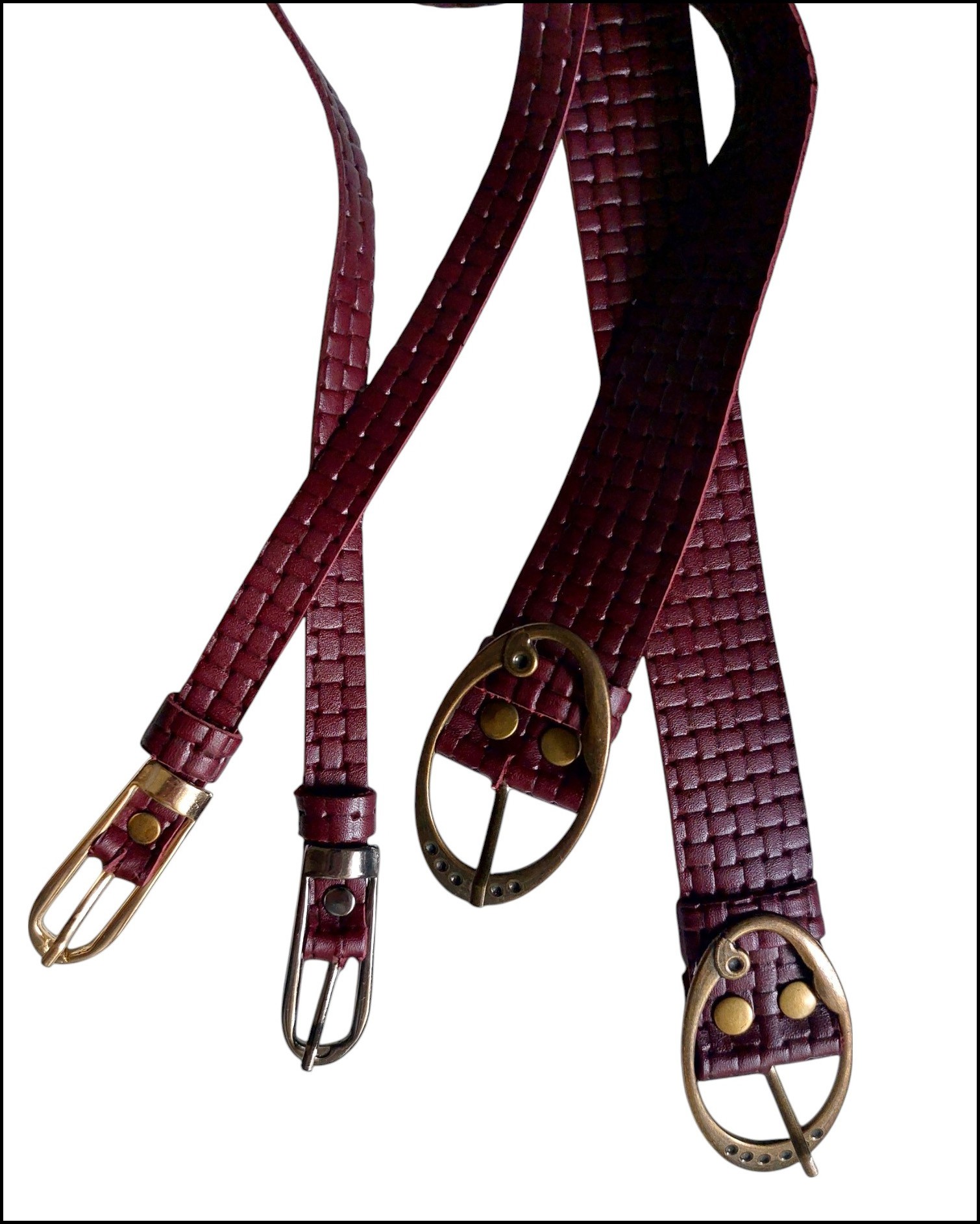 Bordo Pantolon Kemeri