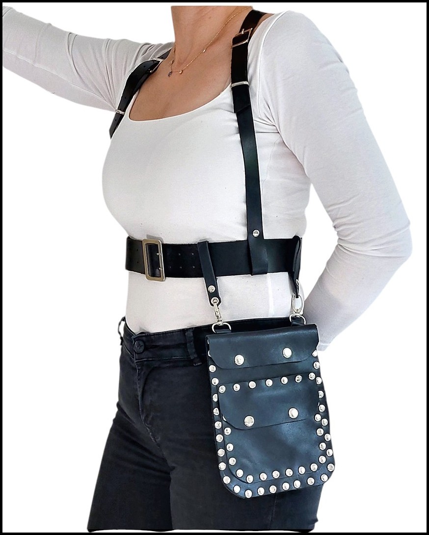 Harness Çantalı Kemer Set