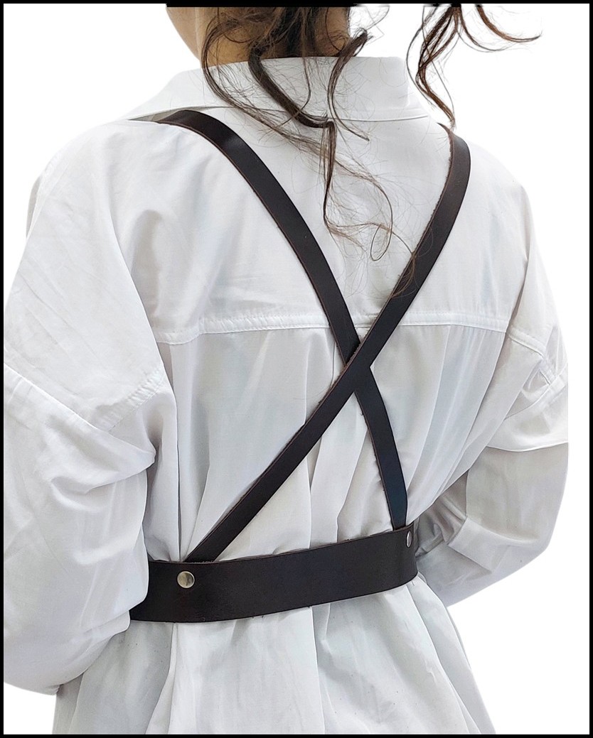 Harness Kemer, Tak-Çıkar Askılı, Siyah
