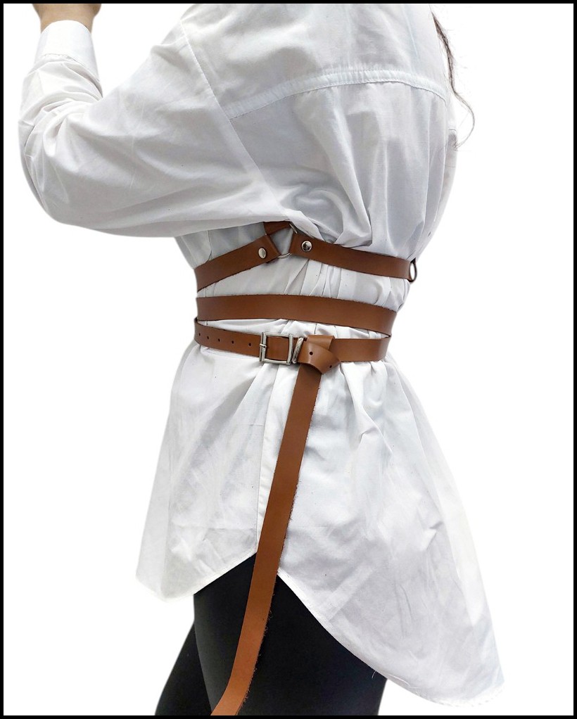 Harness Kemer, Taba Deri, Çok Kullanımlı