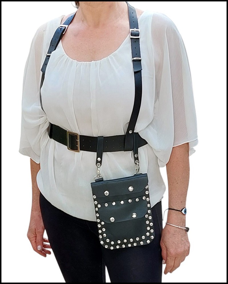 Harness Çantalı Kemer Set