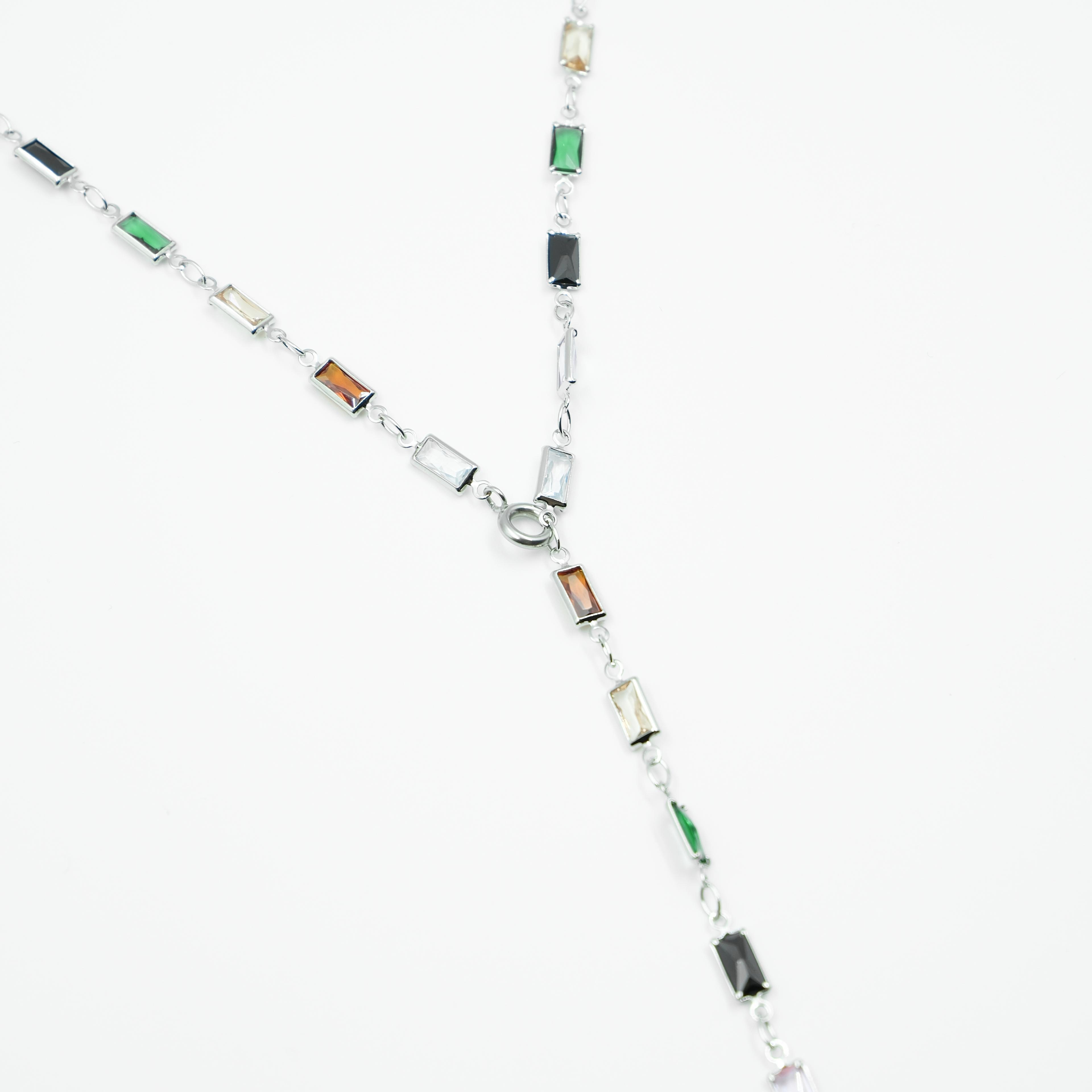 N1 Y NECKLACE/SILVER main variant image