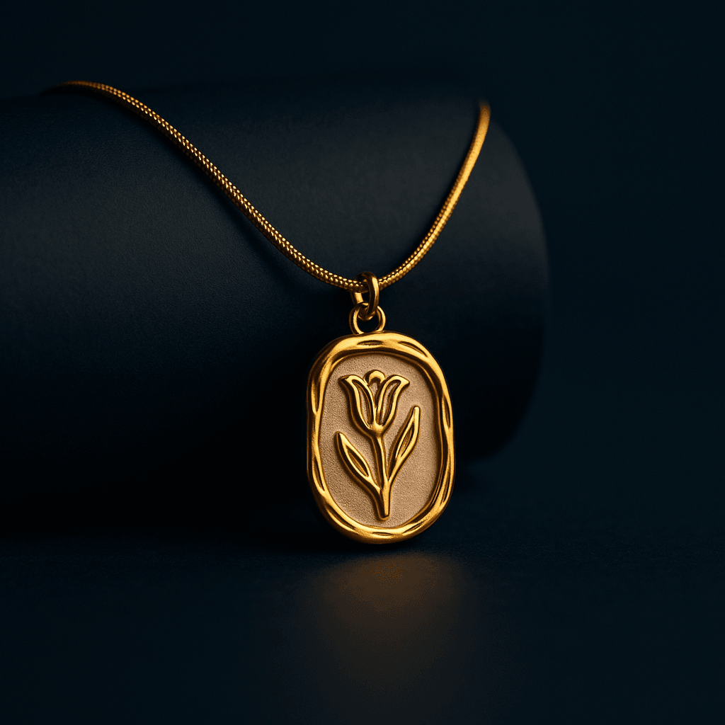 Golden Bloom Medallion