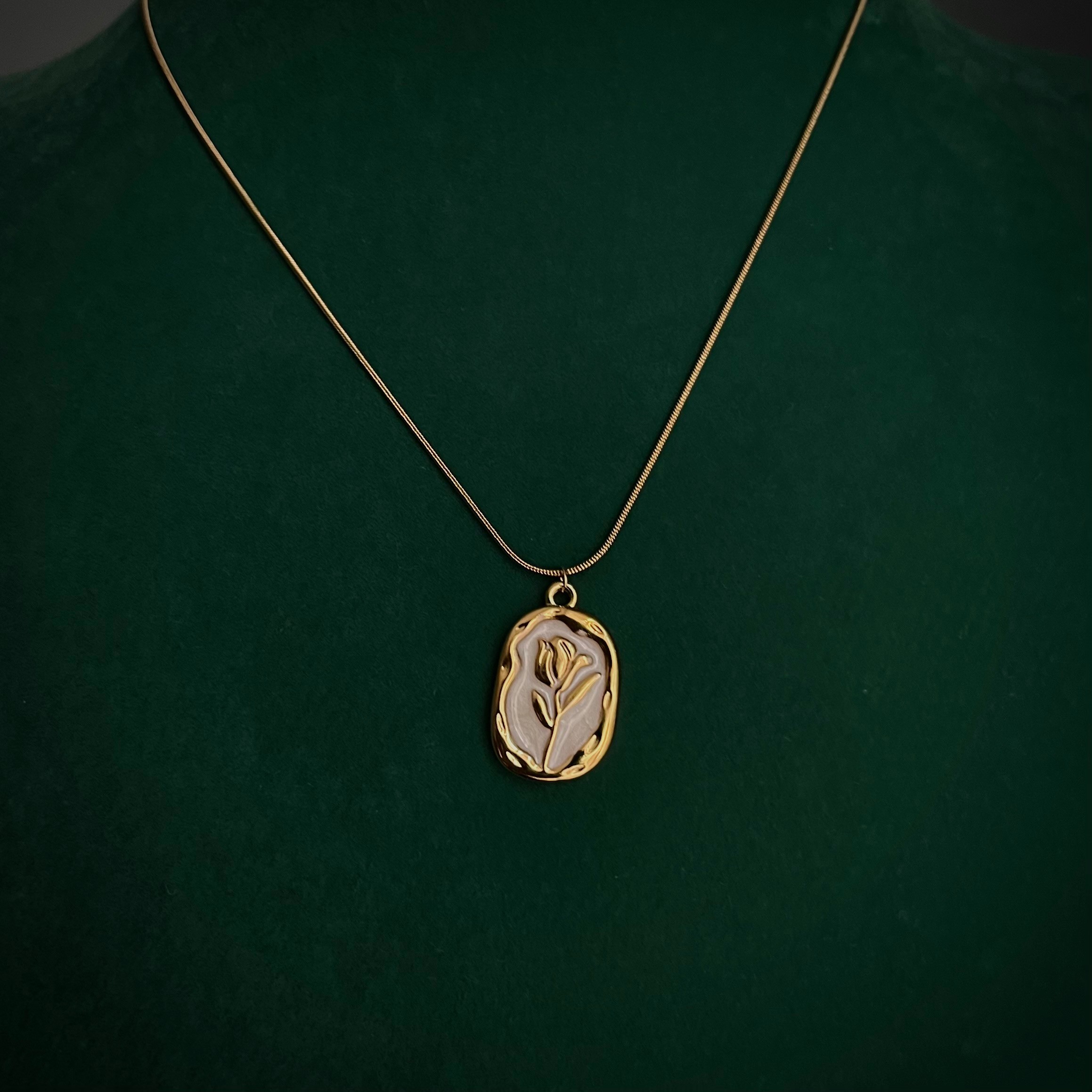 Golden Bloom Medallion
