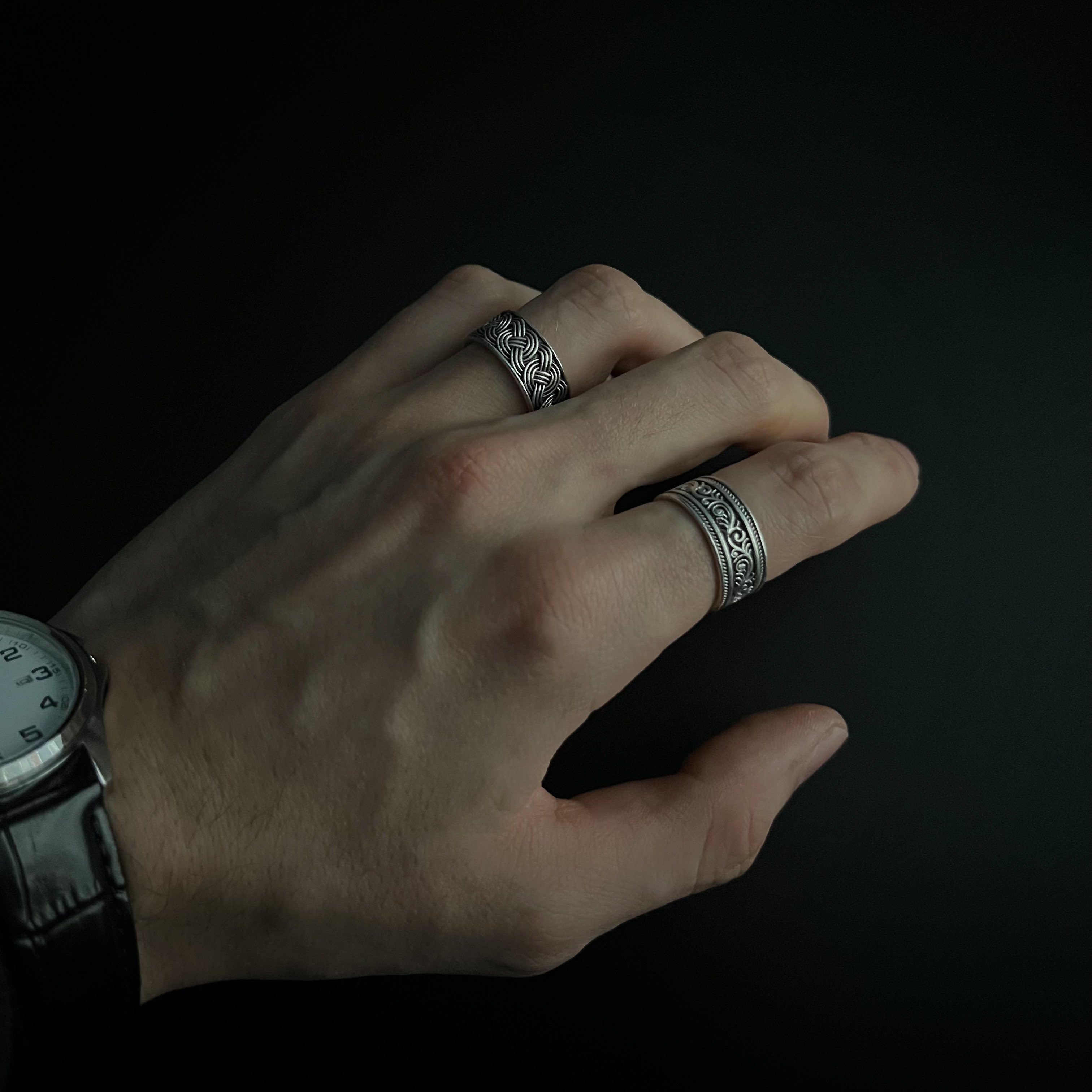 Leaf Motif Ring