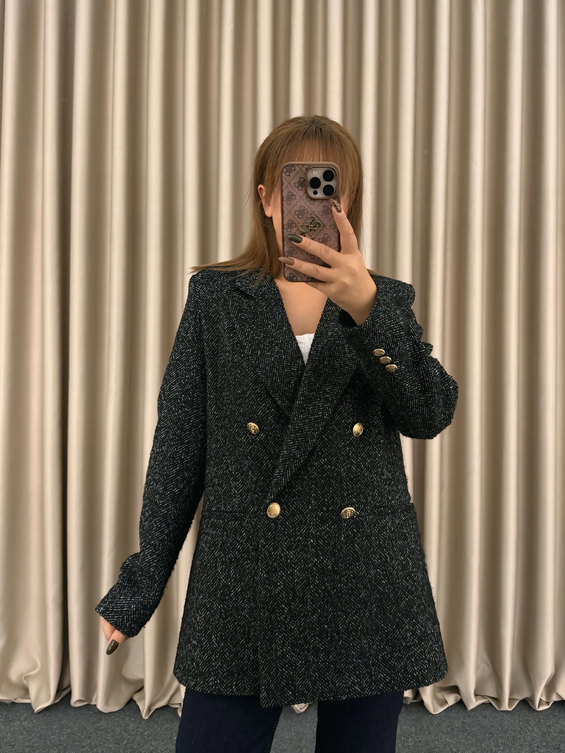 Kırçıllı Blazer Ceket