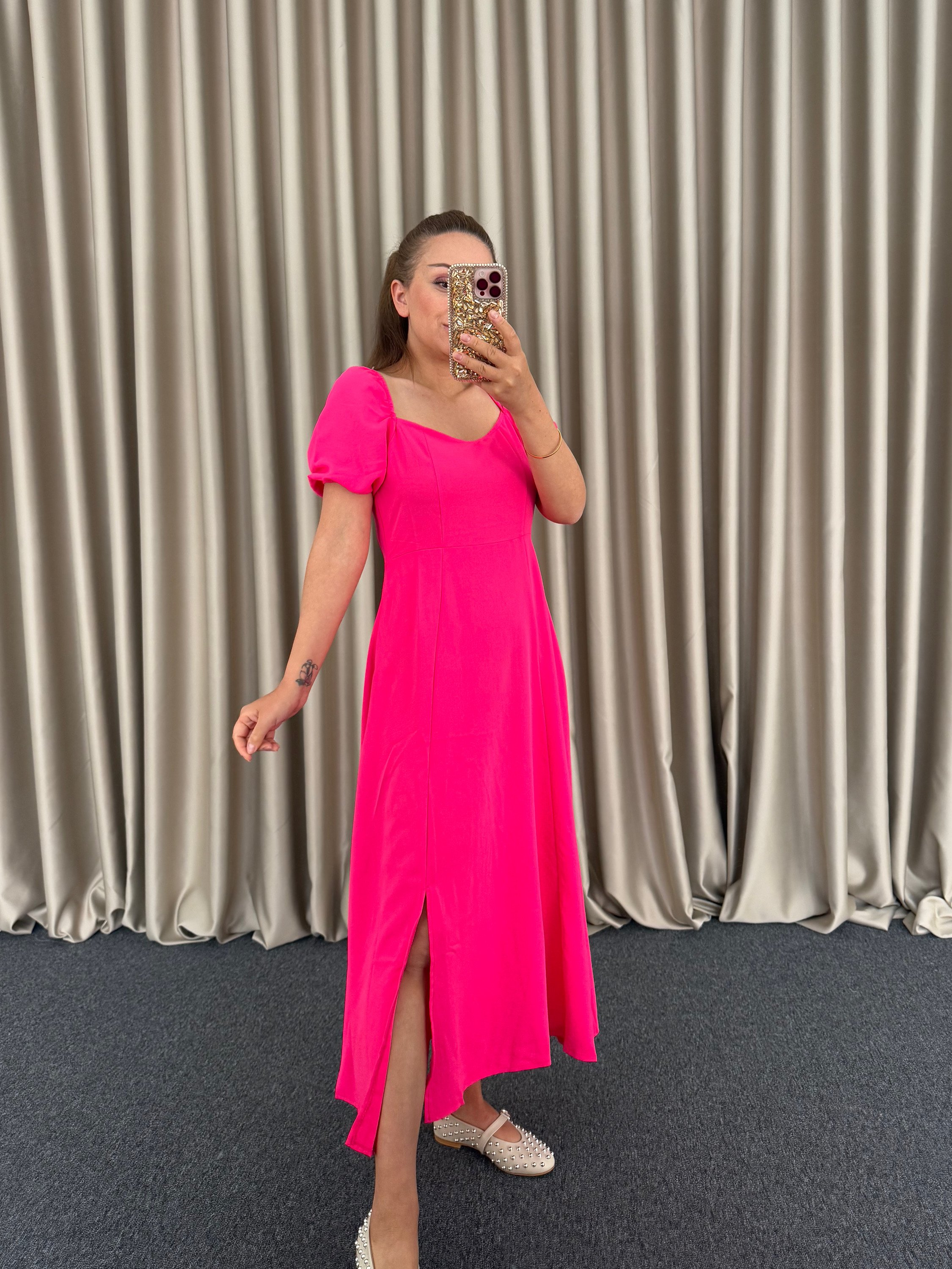 Pembe Aerobin Elbise