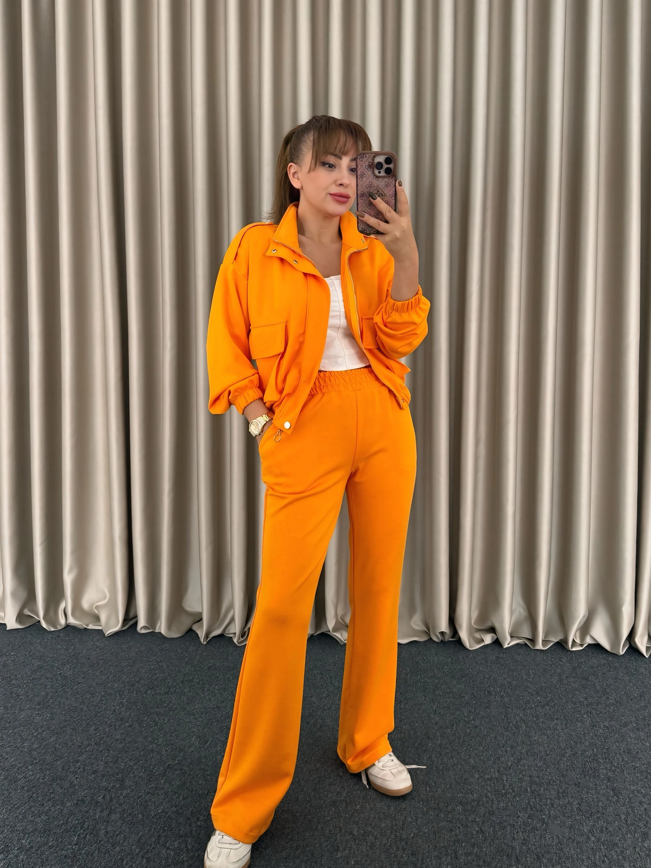 Turuncu Orijinal Marka Modal Eşofman