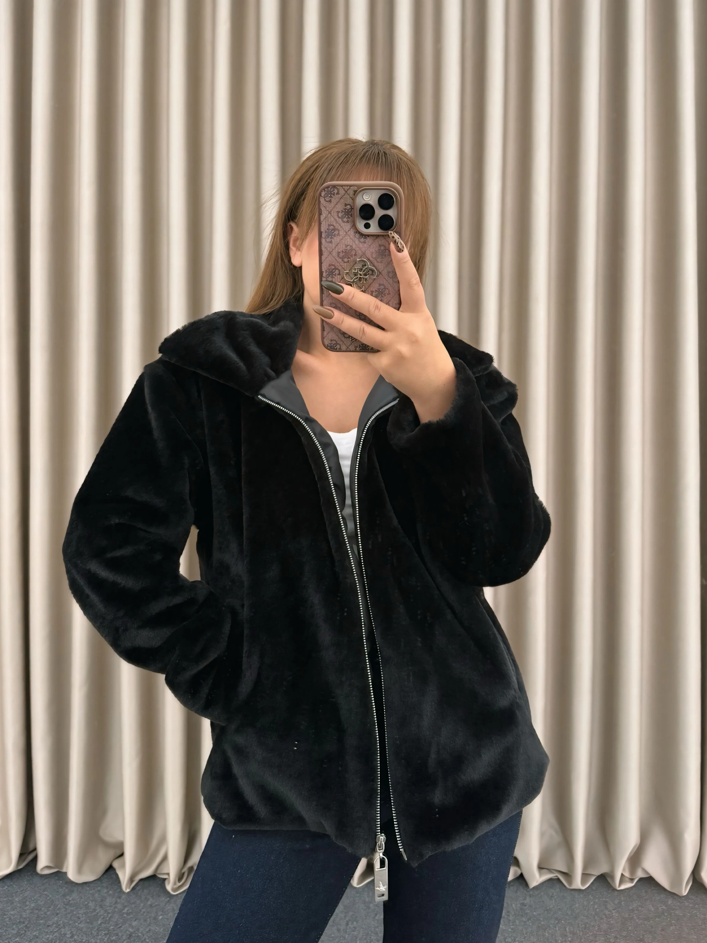 Siyah Orijinal Marka Kürk