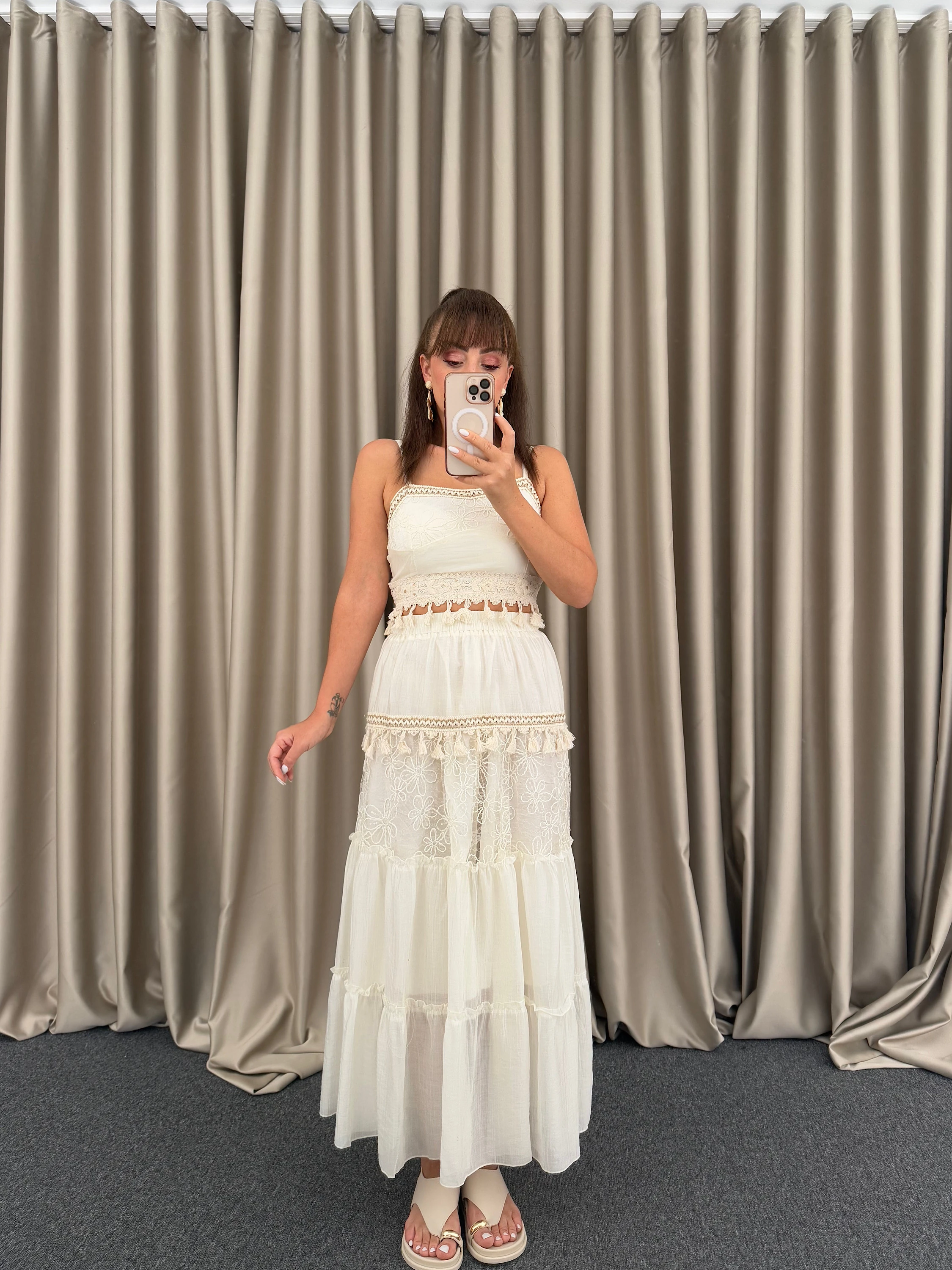 İpek Etek Büstiyer Takım