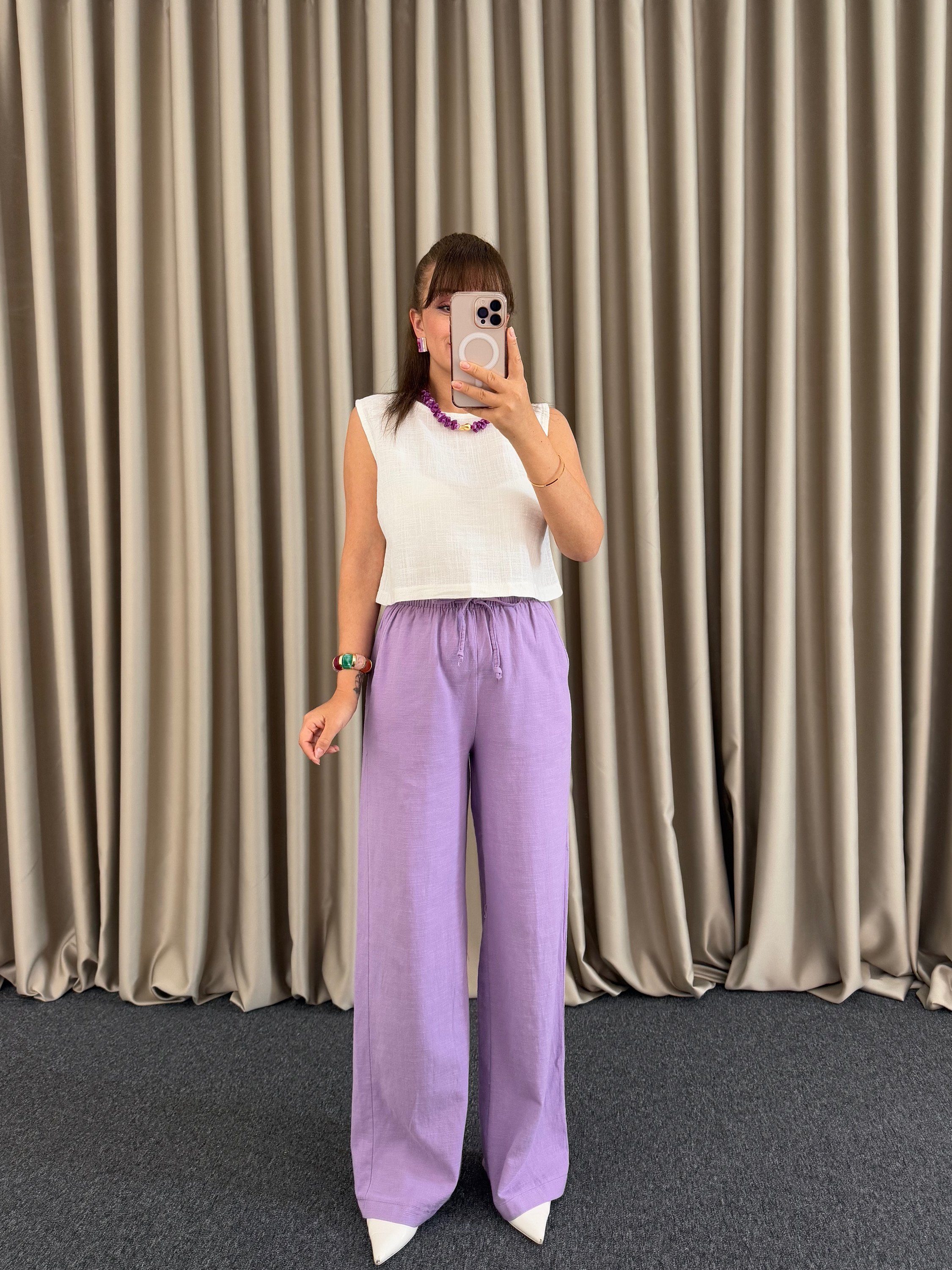 Lili Keten Pantolon