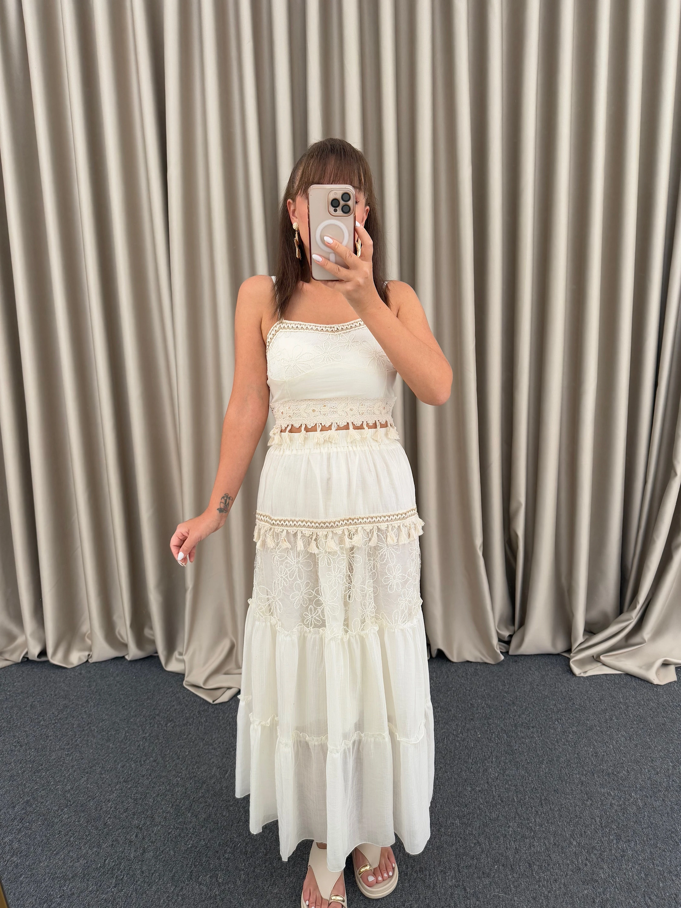 İpek Etek Büstiyer Takım