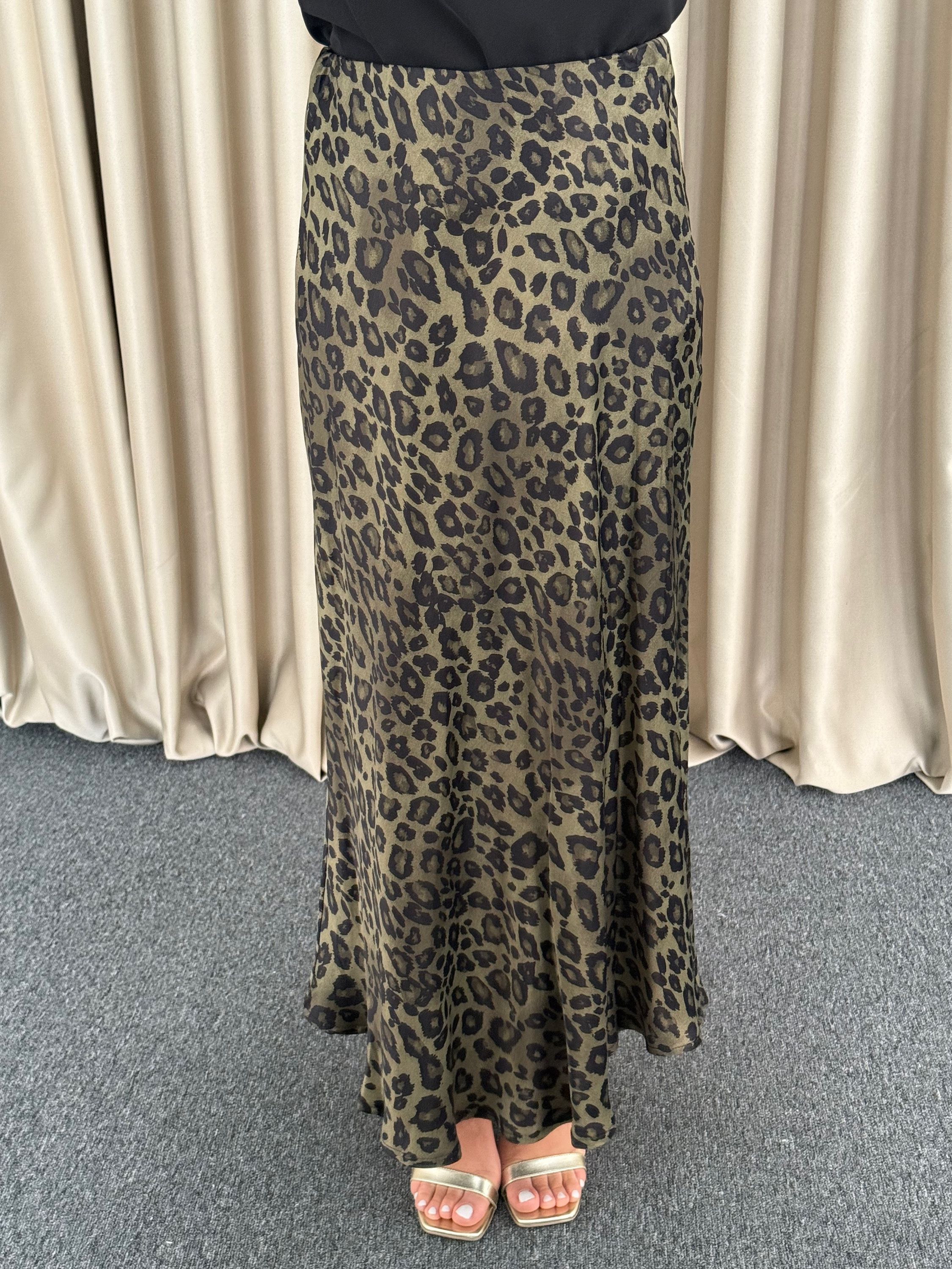 Leopar Saten Etek