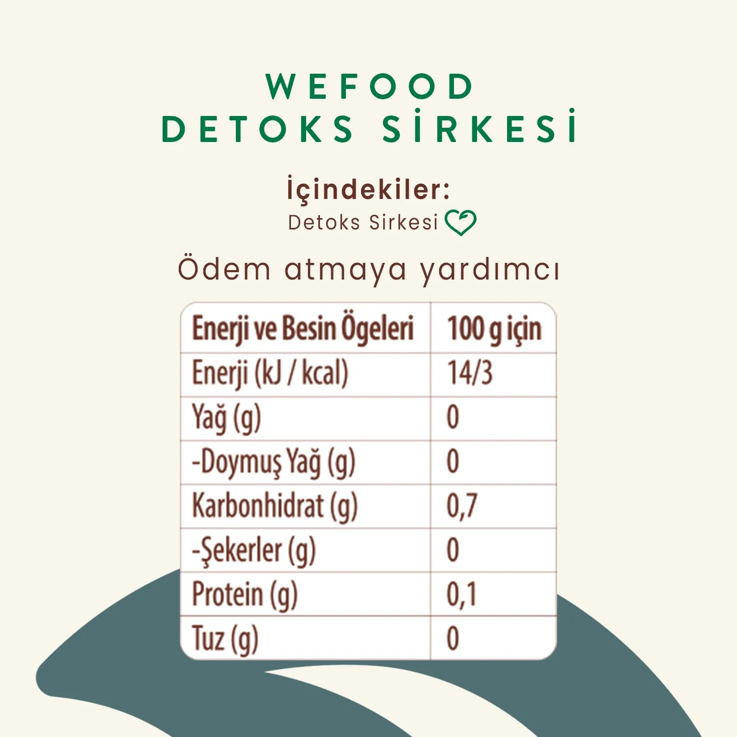 Detoks Sirkesi 250 ml