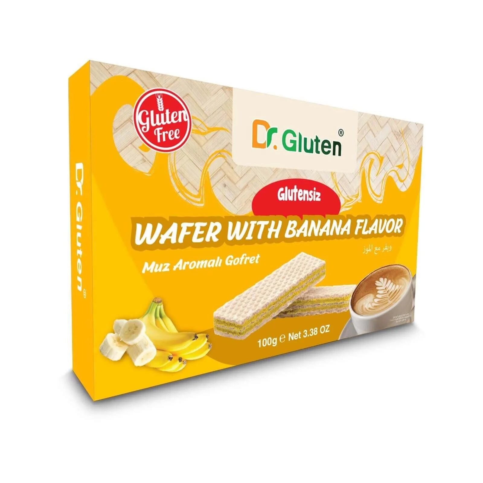 Glutensiz Muzlu Gofret 100 gr