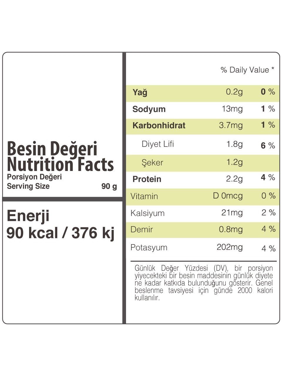 Kuşkonmaz Sos Naturel 190 gr