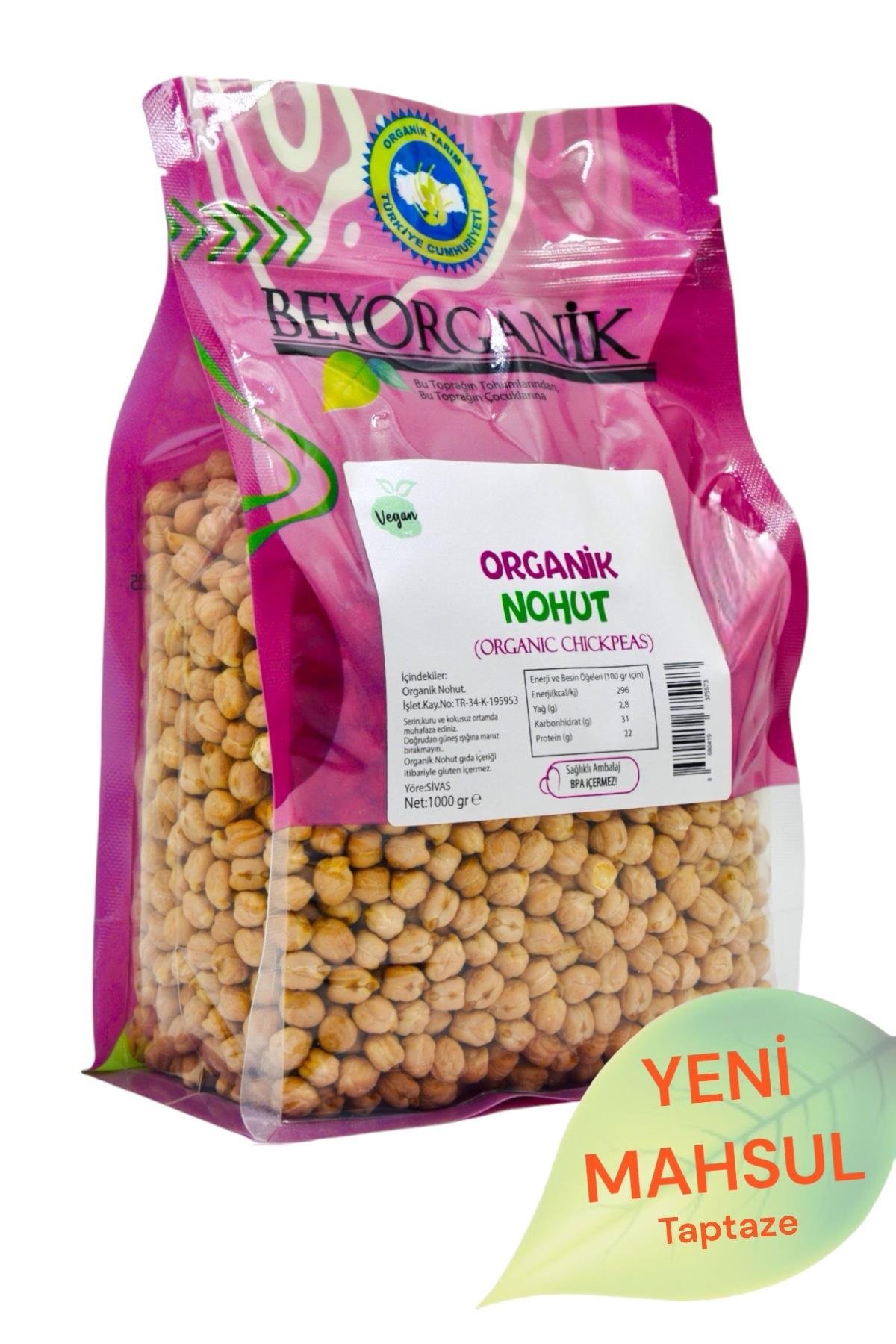 Organik Nohut 1 kg