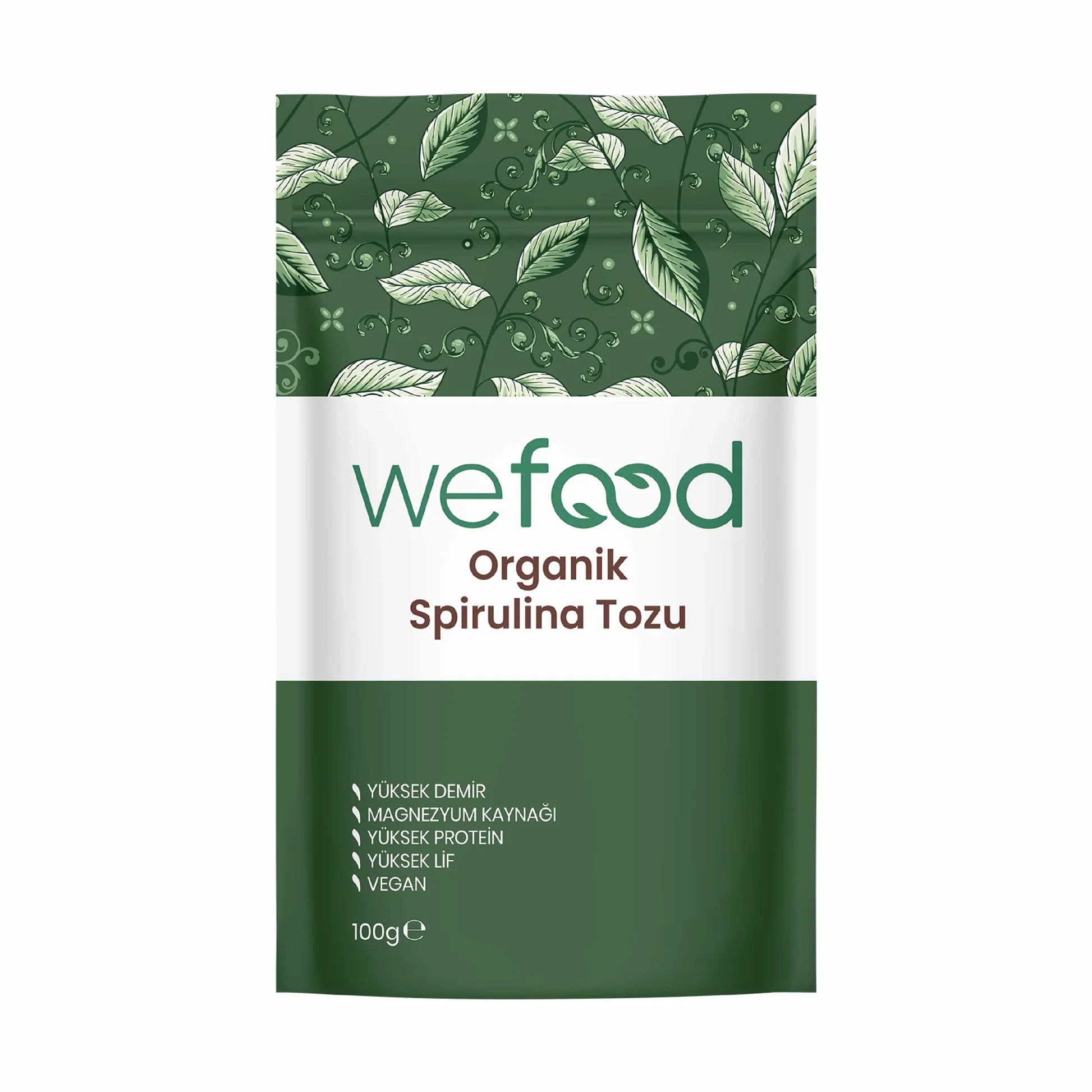 Organik Spirulina Tozu 100 gr