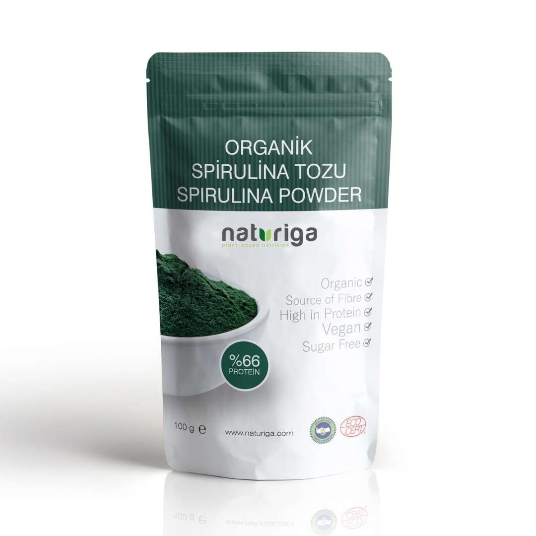 Organik Spirulina Tozu 100 Gr