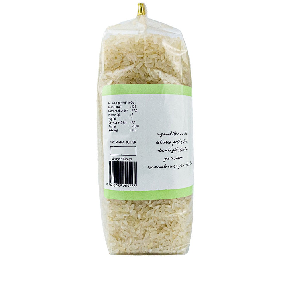 Organik Sertifikalı Osmancık Pirinç 800 gr
