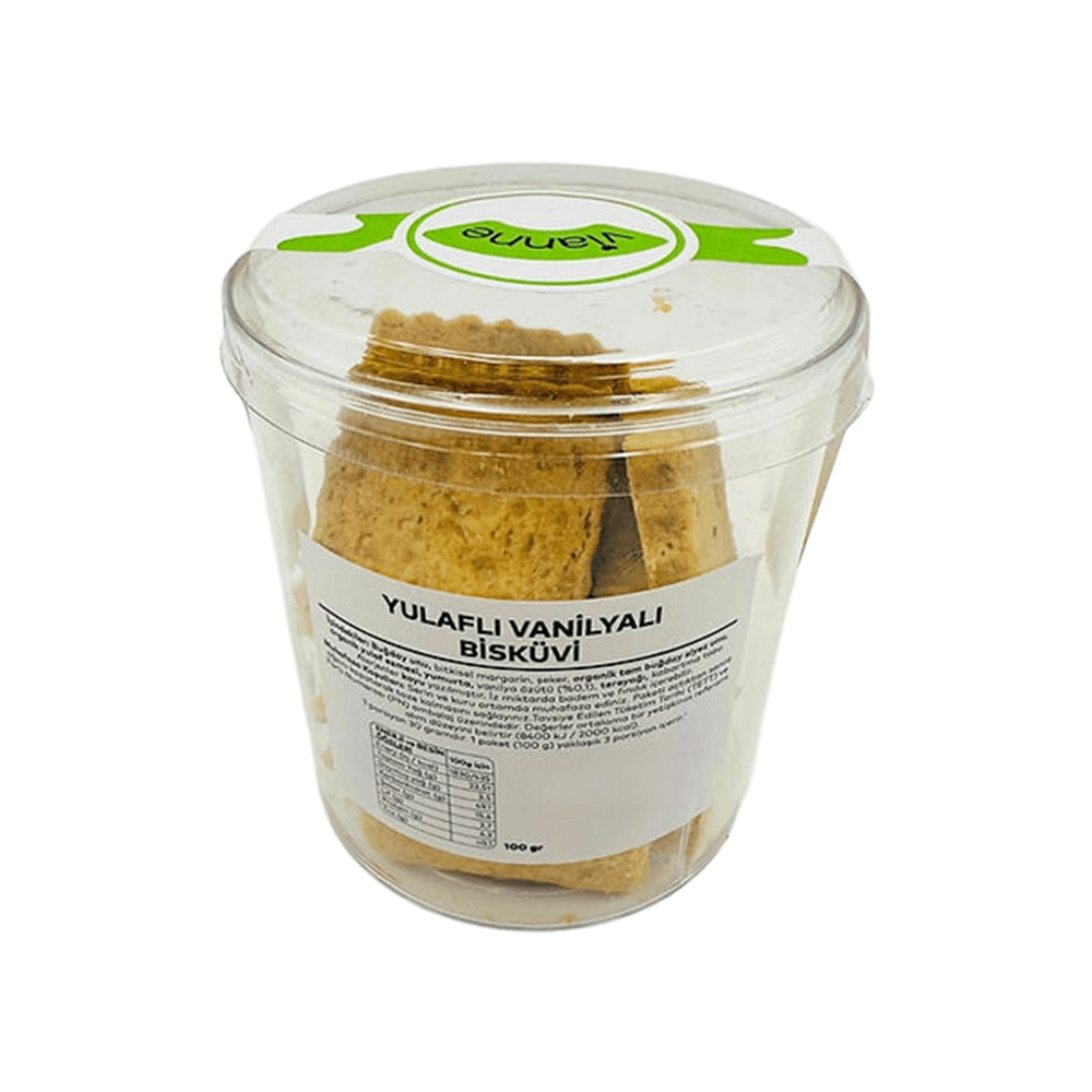 Yulaflı Vanilyalı Bisküvi 110 gr