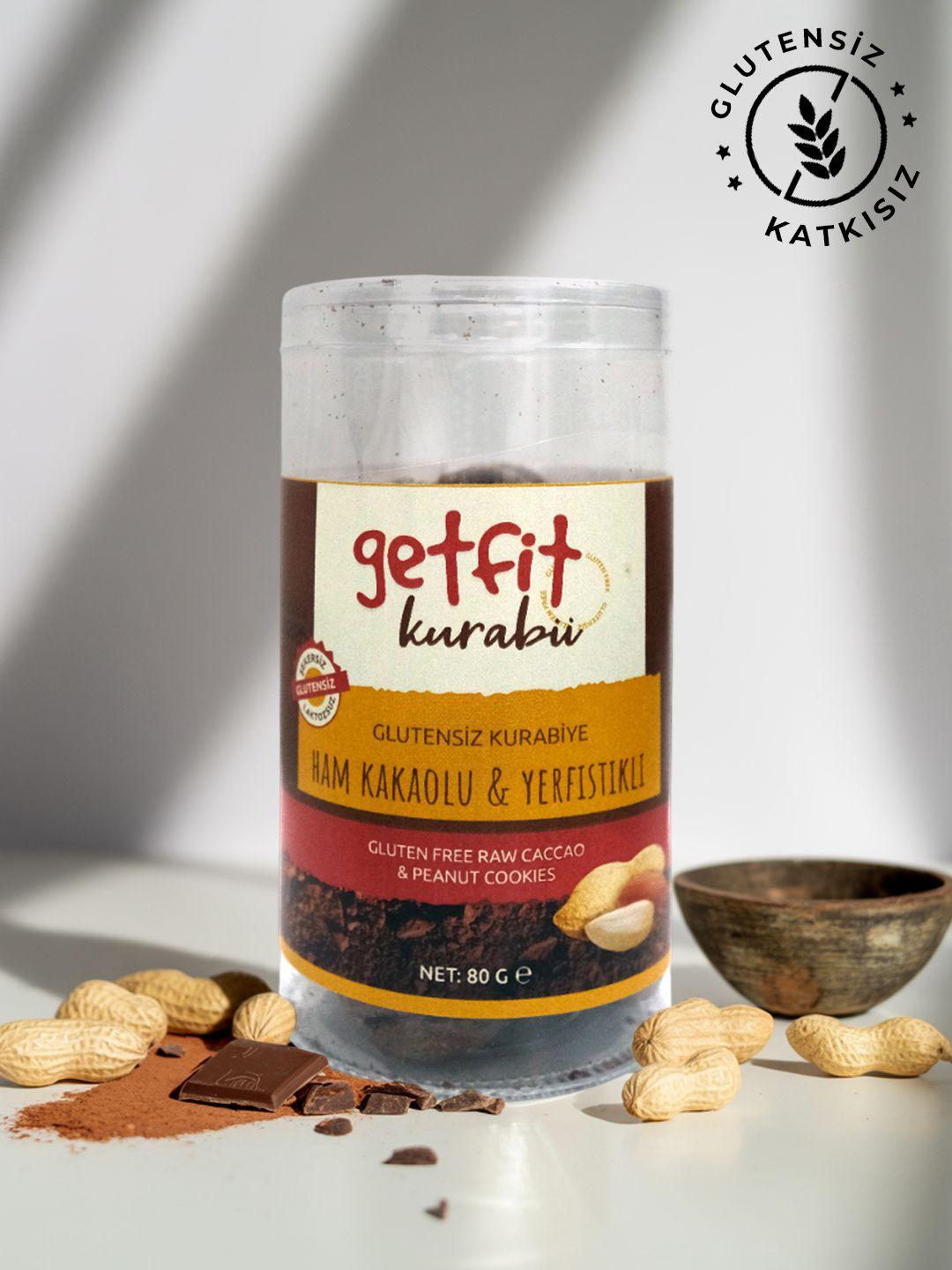 Ham Kakao ve Yerfıstıklı Kurabiye 80 gr