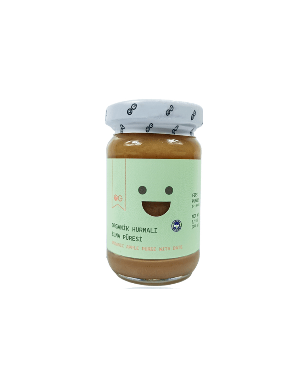 Organik Hurmalı Elma Püresi 100 gr