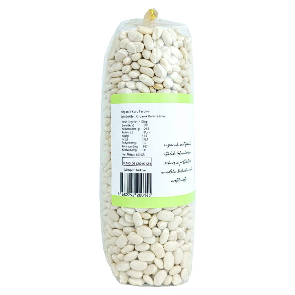 Organik Kuru Fasulye 800 gr
