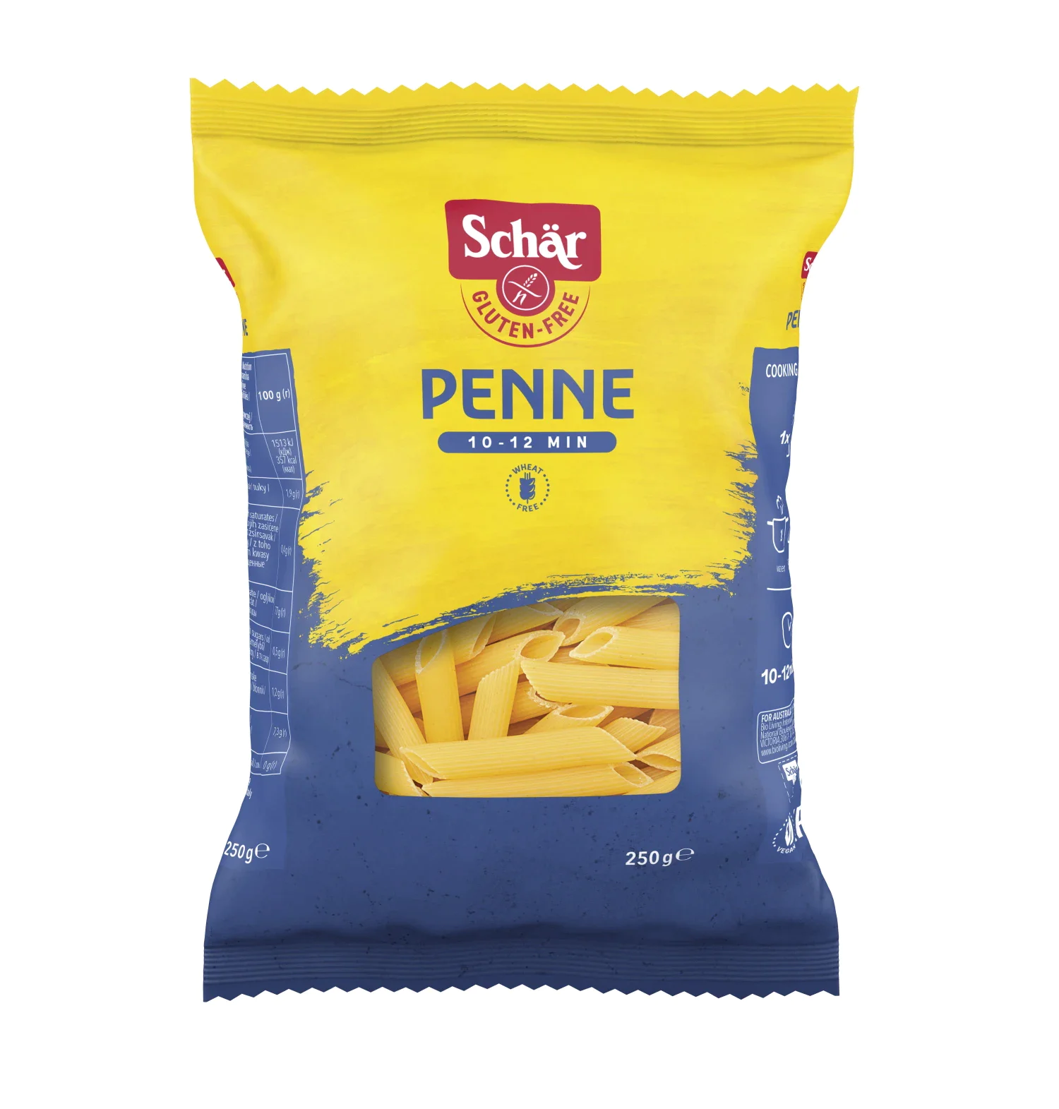 Glutensiz Penne 250 gr