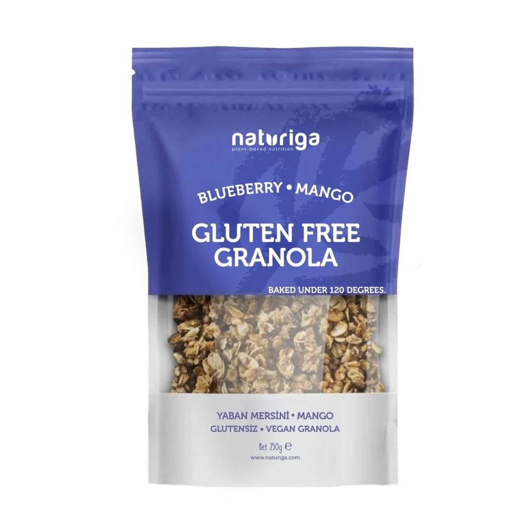 Glutensiz Yabanmersinli Granola 250 Gr