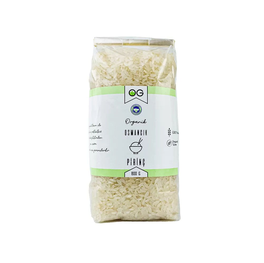 Organik Sertifikalı Osmancık Pirinç 800 gr