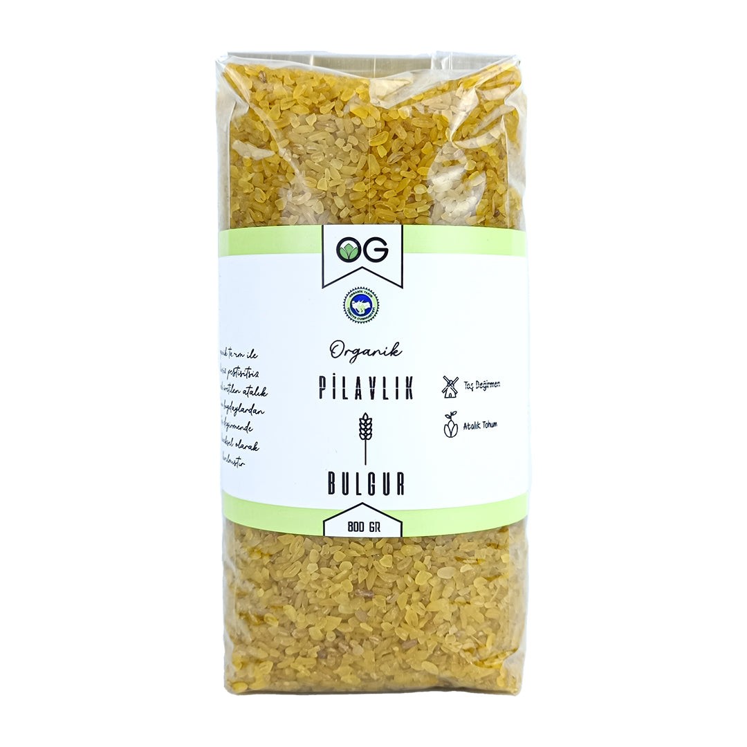 Organik Pilavlık Bulgur 800 gr