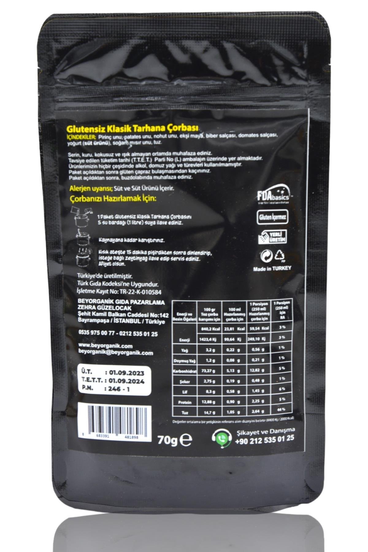 Glutensiz Tarhana Çorbası