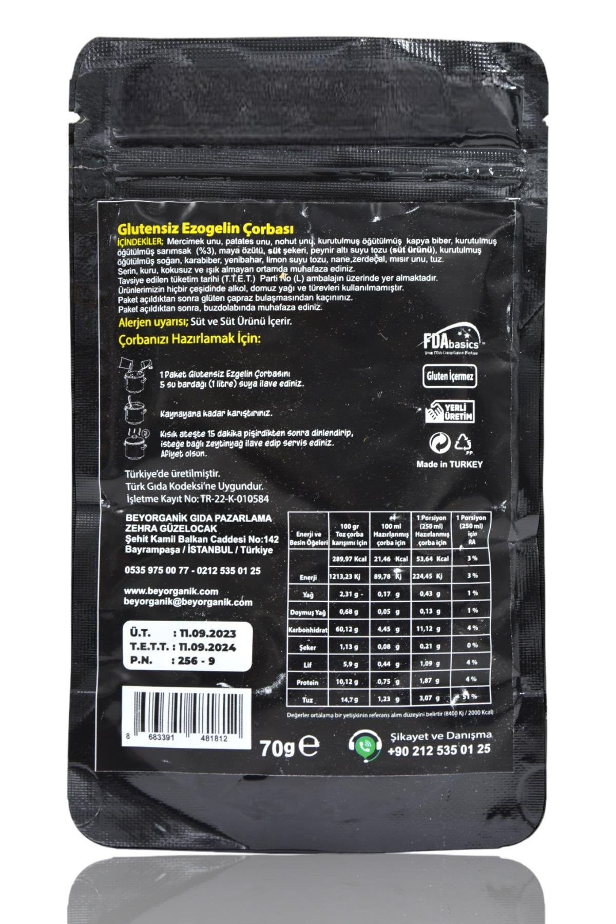 Glutensiz Ezogelin Çorbası